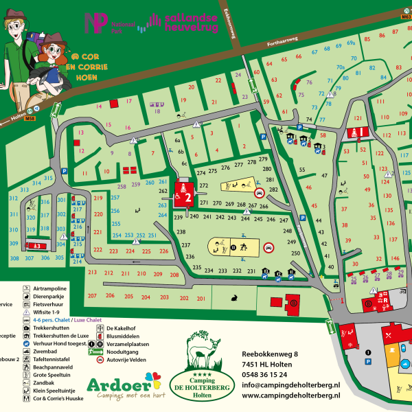 Plattegrond 2025 Holterberg